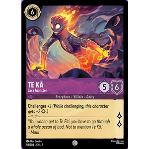 Te Kā - Lava Monster 58/204 Disney Lorcana TCG Archazia's Island