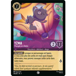 Yzma - Changed into a kitten 59/204 Disney Lorcana TCG Archazia's Island