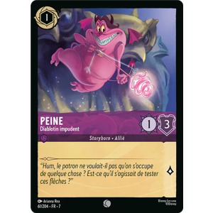 Peine - Cheeky Devil 61/204 Disney Lorcana TCG Archazia's Island