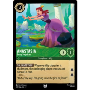 Anastasia - Bossy Stepsister 113/204 Disney Lorcana TCG Archazia's Island