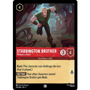 Stabbington Brother - Without a Patch 125/204 Disney Lorcana TCG Archazia's Island