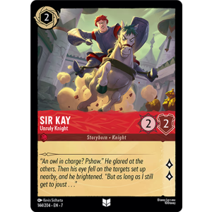 Sir Kay - Unruly Knight 144/204 Disney Lorcana TCG Archazia's Island