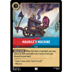 Maurice's Machine 151/204 Disney Lorcana TCG Archazia's Island