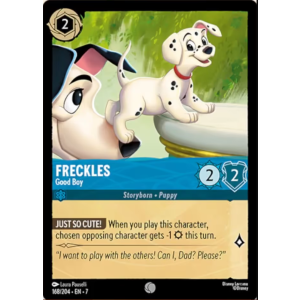 Freckles - Good Boy 168/204 Disney Lorcana TCG Archazia's Island