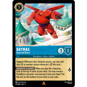 Baymax - Upgraded Robot 175/204 Disney Lorcana TCG Archazia's Island