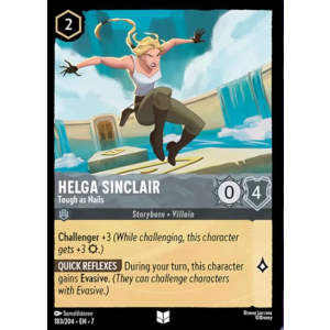 Helga Sinclair - Tough as Nails 183/204 Disney Lorcana TCG Archazia's Island