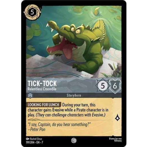 Tick-tock - Relentless Crocodile 191/204 Disney Lorcana TCG Archazia's Island