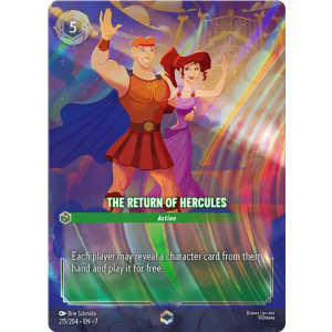 Enchanted The Return Of Hercules 215/204 Disney Lorcana TCG Archazia's Island