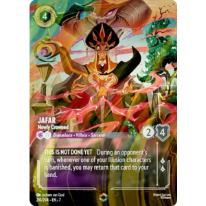 Enchanted Jafar - Newly Crowned 210/204 Disney Lorcana TCG Archazia's Island