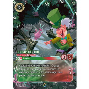 Enchanted Mad Hatter - Unruly Eccentric 213/204 Disney Lorcana TCG Archazia's Island