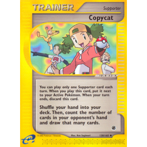 Copycat 138/165 Pokemon TCG E-Card Expedition Base Set