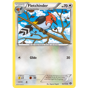 Fletchinder 95/114 Pokemon TCG XY Steam Siege