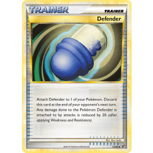 Defender 72/90 Pokemon TCG HeartGold & SoulSilver HSUndaunted