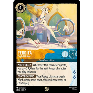 Promo Perdita - Playful Mother 21/204 Disney Lorcana TCG Promo Set 2