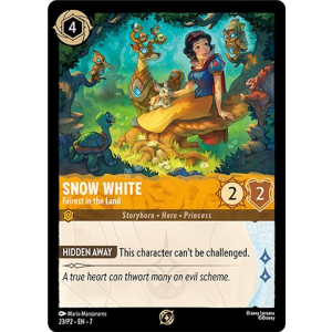 Promo Snow White - Fairest in the Land 23/204 Disney Lorcana TCG Promo Set 2