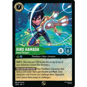 Promo Hiro Hamada - Armor Designer 24/204 Disney Lorcana TCG Promo Set 2