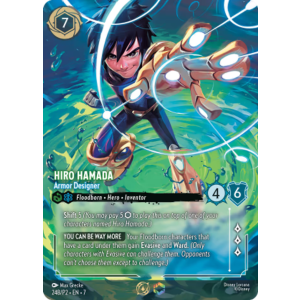 Enchanted Hiro Hamada - Armor Designer 24B/204 Disney Lorcana TCG Promo Set 2