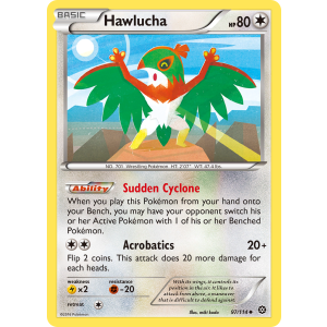 Hawlucha 97/114 Pokemon TCG XY Steam Siege