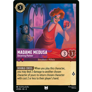 Madame Medusa - Deceiving Partner 47/204 Disney Lorcana TCG Reign of Jafar