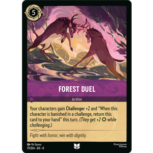 Forest Duel 77/204 Disney Lorcana TCG Reign of Jafar