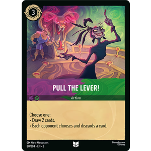 Pull The Lever! 80/204 Disney Lorcana TCG Reign of Jafar
