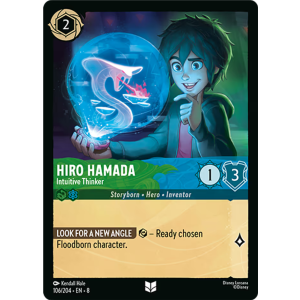 Hiro Hamada - Intuitive Thinker 106/204 Disney Lorcana TCG Reign of Jafar
