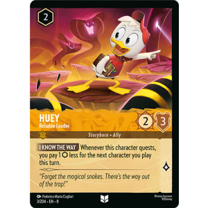 Huey - Reliable Leader 3/204 Disney Lorcana TCG Reign of Jafar