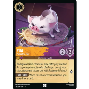 Pua - Protective Pig 19/204 Disney Lorcana TCG Reign of Jafar