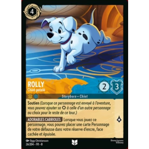 Rolly - Chubby Puppy 26/204 Disney Lorcana TCG Reign of Jafar