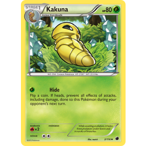 Kakuna 2/116 Pokemon TCG Black & White Plasma Freeze