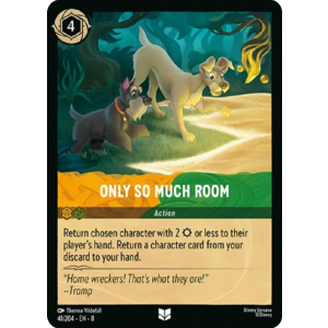 Only So Much Room - Action 41/204 Disney Lorcana TCG Reign of Jafar