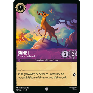 Bambi - Prince of the Forest 57/204 Disney Lorcana TCG Reign of Jafar