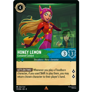Honey Lemon - Costumed Catalyst 111/204 Disney Lorcana TCG Reign of Jafar