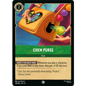 Chem Purse 119/204 Disney Lorcana TCG Reign of Jafar