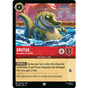 Brutus - Fearsome Crocodile 125/204 Disney Lorcana TCG Reign of Jafar