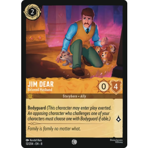 Jim Dear - Beloved Husband 12/204 Disney Lorcana TCG Reign of Jafar