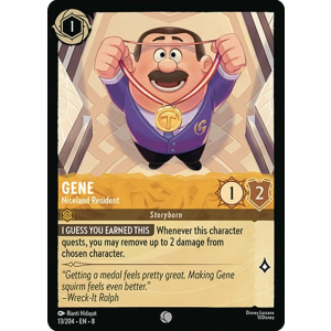 Gene - Niceland Resident 13/204 Disney Lorcana TCG Reign of Jafar