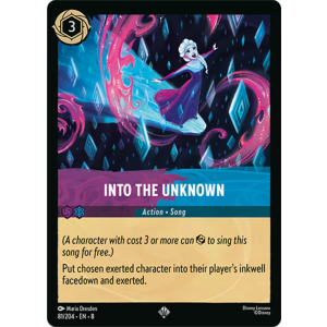Super Rare Into The Unknown 81/204 Disney Lorcana TCG Reign of Jafar