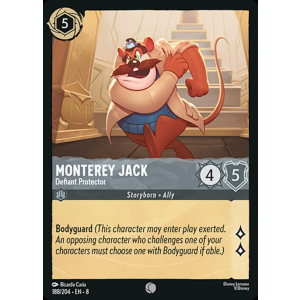 Monterey Jack - Defiant Protector 188/204 Disney Lorcana TCG Reign of Jafar