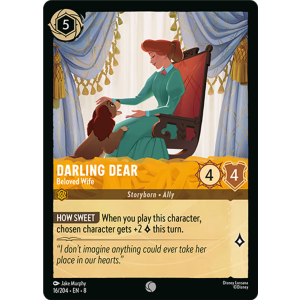 Darling Dear - Beloved Wife 16/204 Disney Lorcana TCG Reign of Jafar