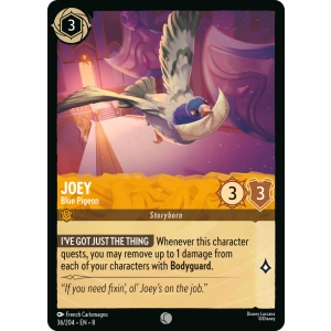 Joey - Blue Pigeon 36/204 Disney Lorcana TCG Reign of Jafar