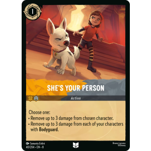 She's Your Person 40/204 Disney Lorcana TCG Reign of Jafar