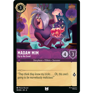 Madam Mim - Up to No Good 59/204 Disney Lorcana TCG Reign of Jafar