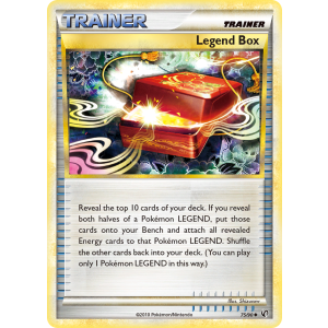 Legend Box 75/90 Pokemon TCG HeartGold & SoulSilver HSUndaunted