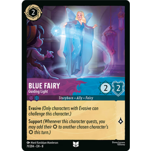 Blue Fairy - Guiding Light 71/204 Disney Lorcana TCG Reign of Jafar