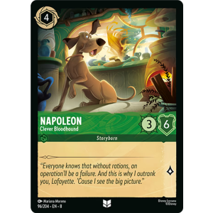 Napoleon - Clever Bloodhound 96/204 Disney Lorcana TCG Reign of Jafar