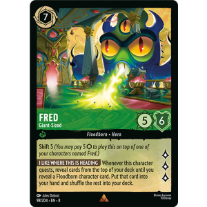Fred - Giant-Sized 98/204 Disney Lorcana TCG Reign of Jafar