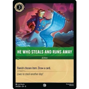 He Who Steals And Runs Away 114/204 Disney Lorcana TCG Reign of Jafar