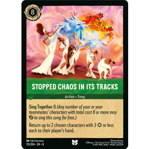 Stopped Chaos In Its Tracks 115/204 Disney Lorcana TCG Reign of Jafar