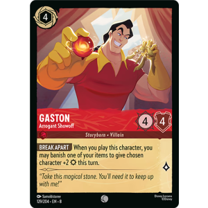 Gaston - Arrogant Showoff 129/204 Disney Lorcana TCG Reign of Jafar
